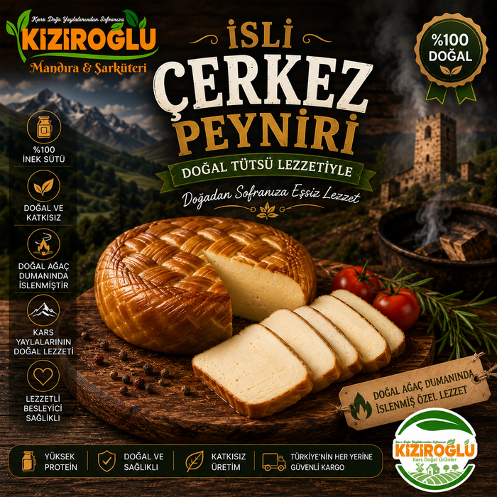 Kars İsli Çerkes Peyniri 400gr