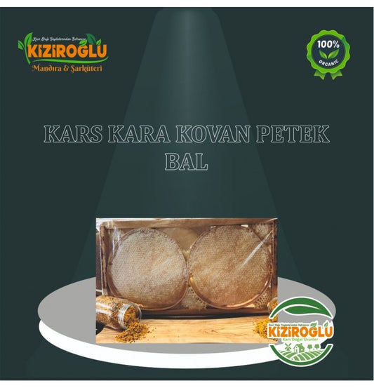 Kars Kara Kovan Petek Balı 2.7 kg ile 3.2 kg