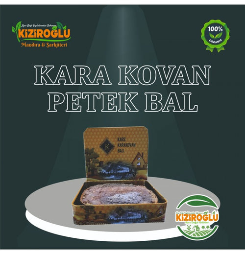 Kars Kara Kovan Petek Balı 1.5kg ile 1.7 kg