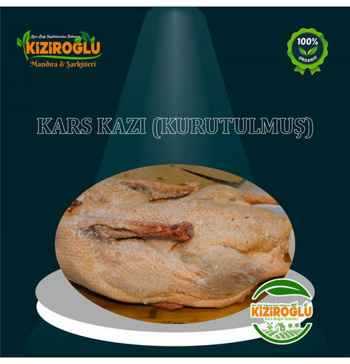 Kars Kurutulmuş Kaz 2,7kg ile 3,3kg